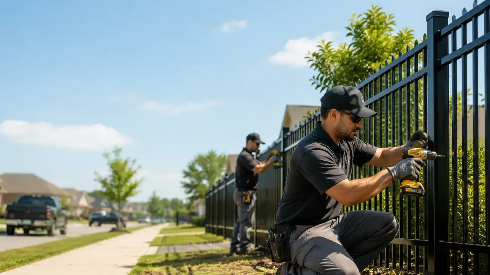Metal Fence Installation in Bowie, TX